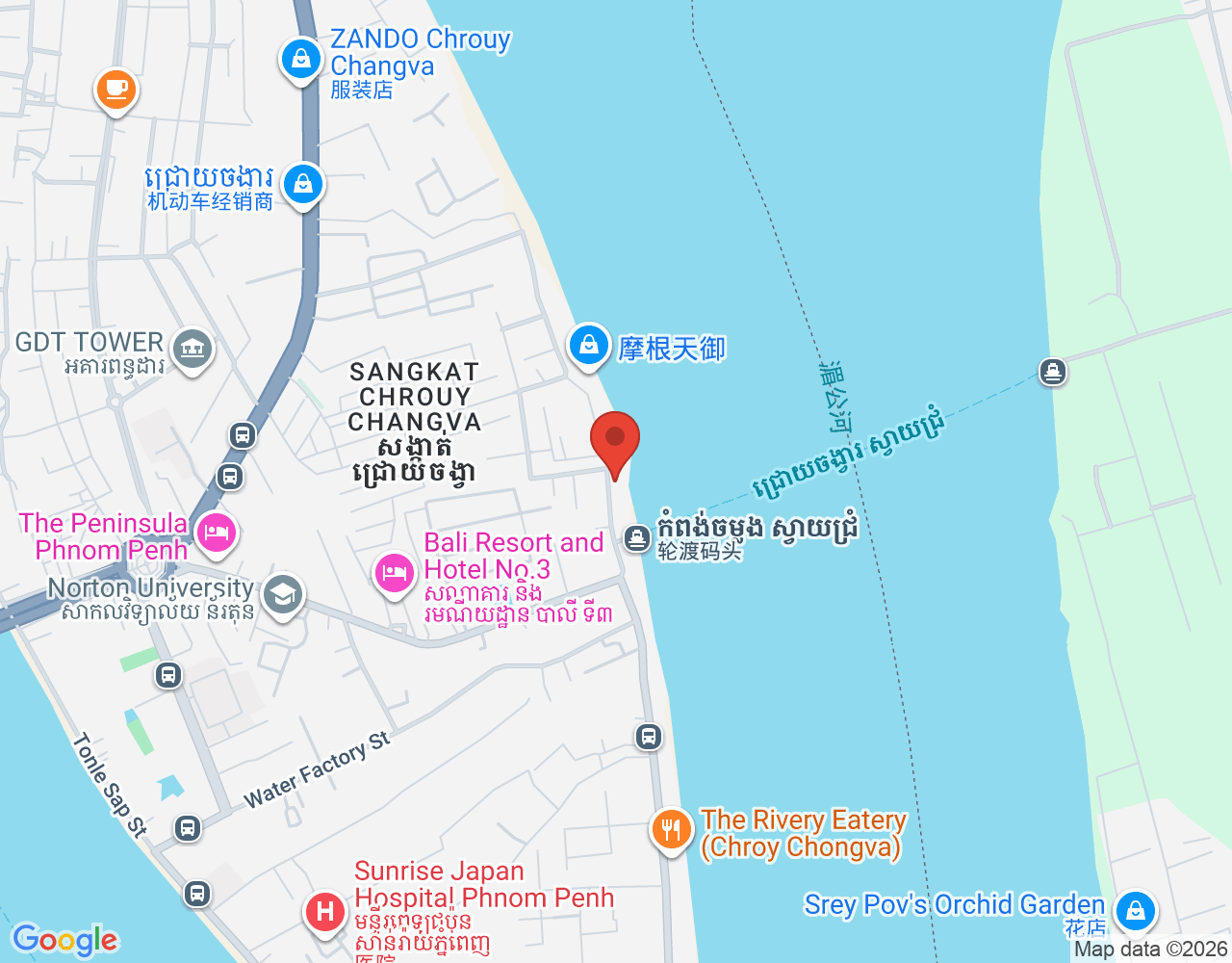 service location map