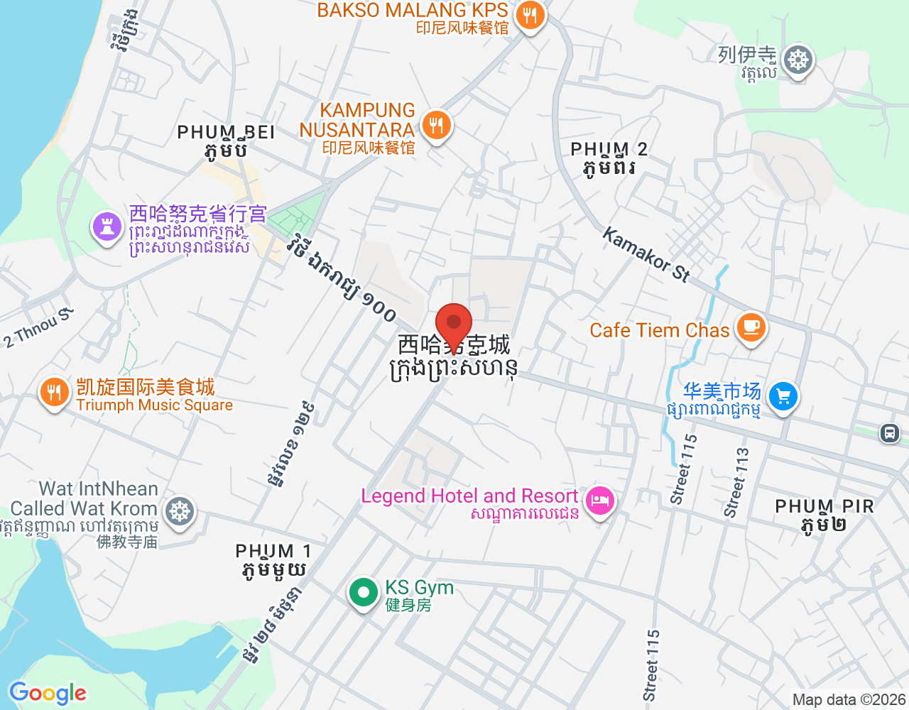 ផ្នែកសន្តិសុខ location map