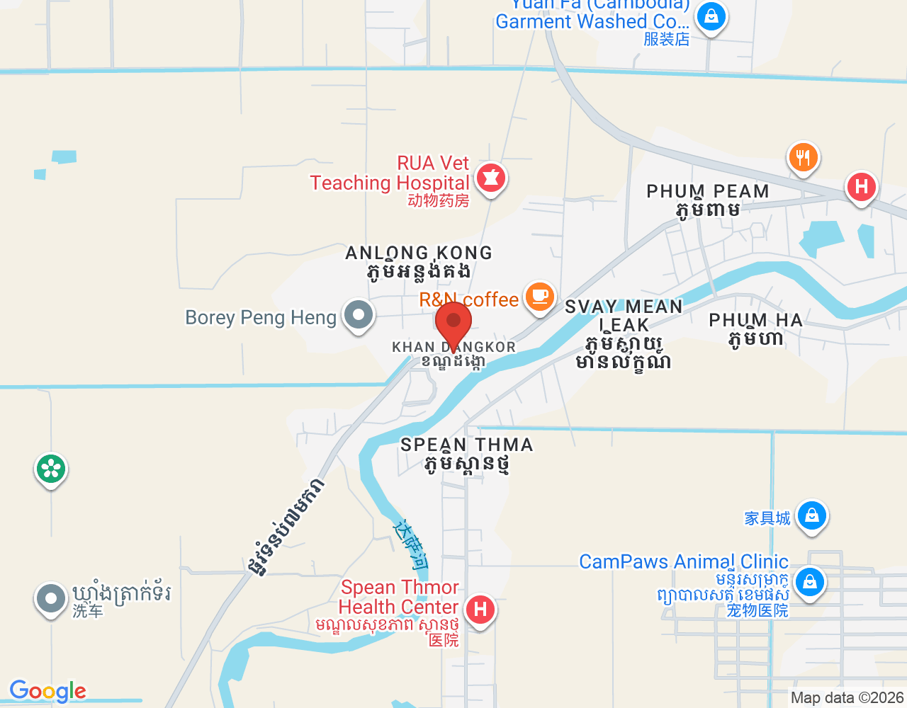 អ្នកដឹក location map