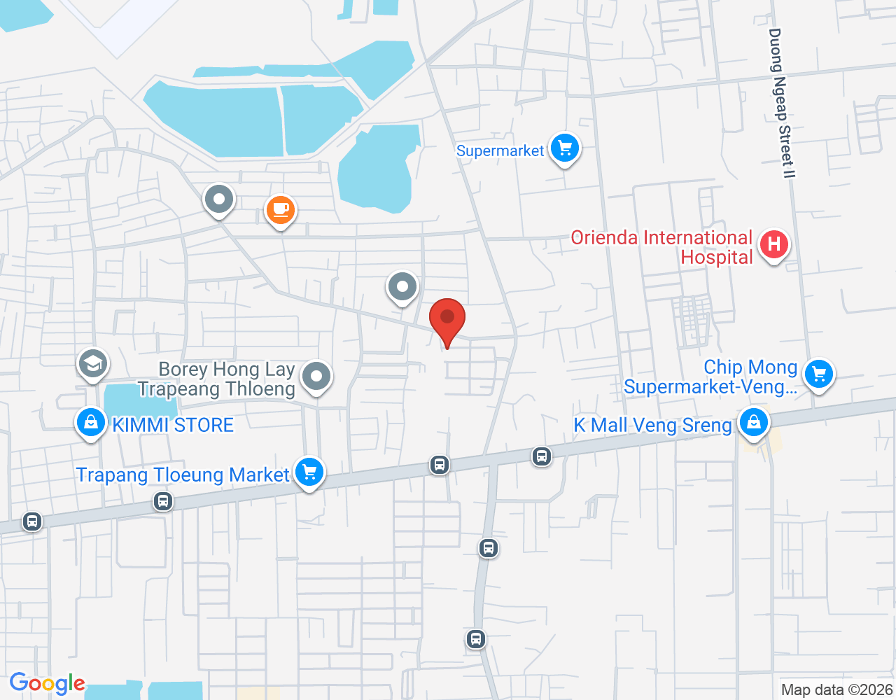 ផ្នែកដឹកជញ្ជូន location map