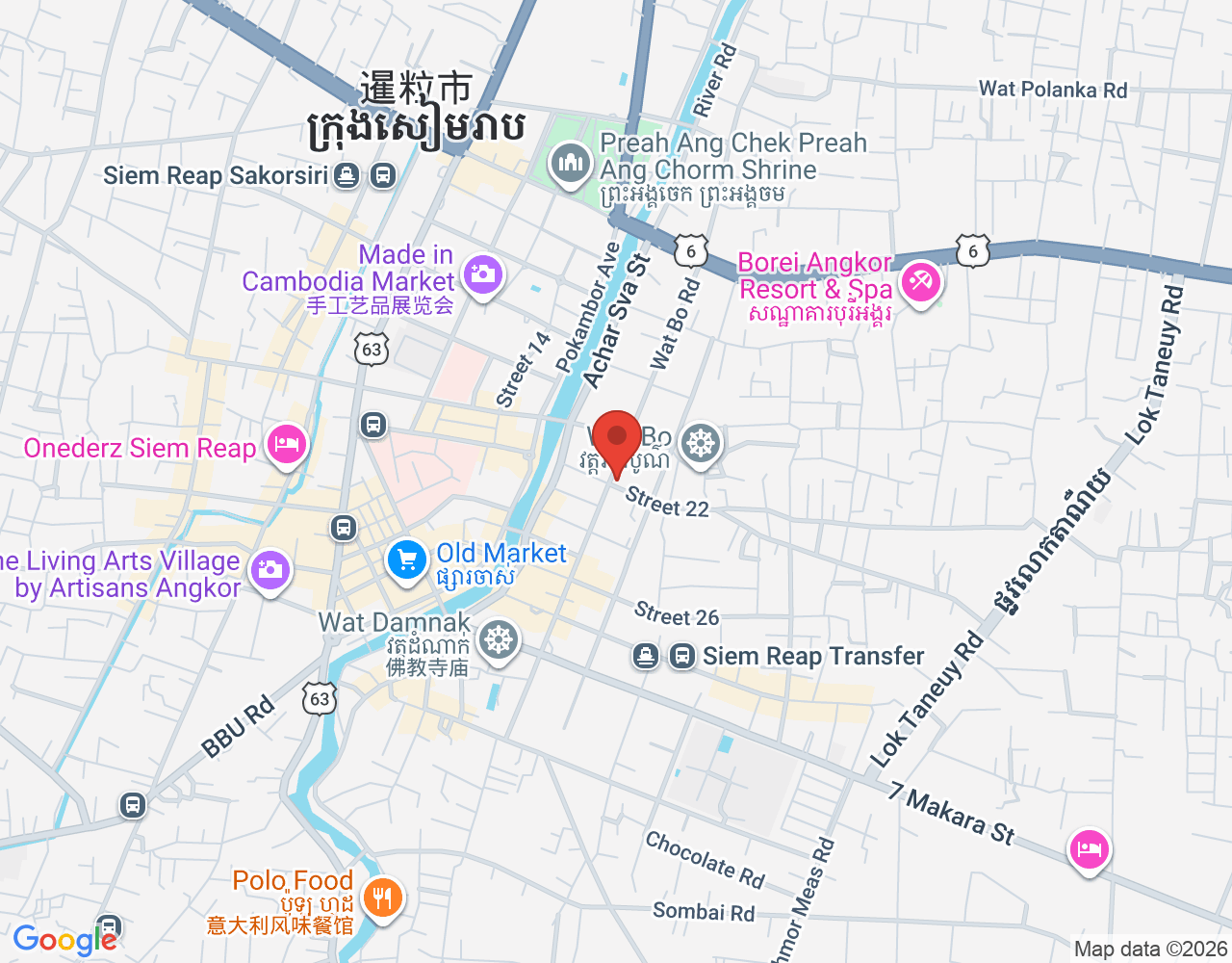 Cook Helper location map