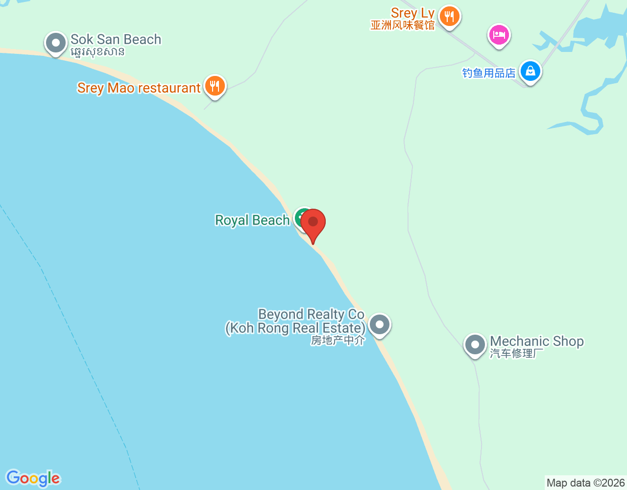 Head Chef location map