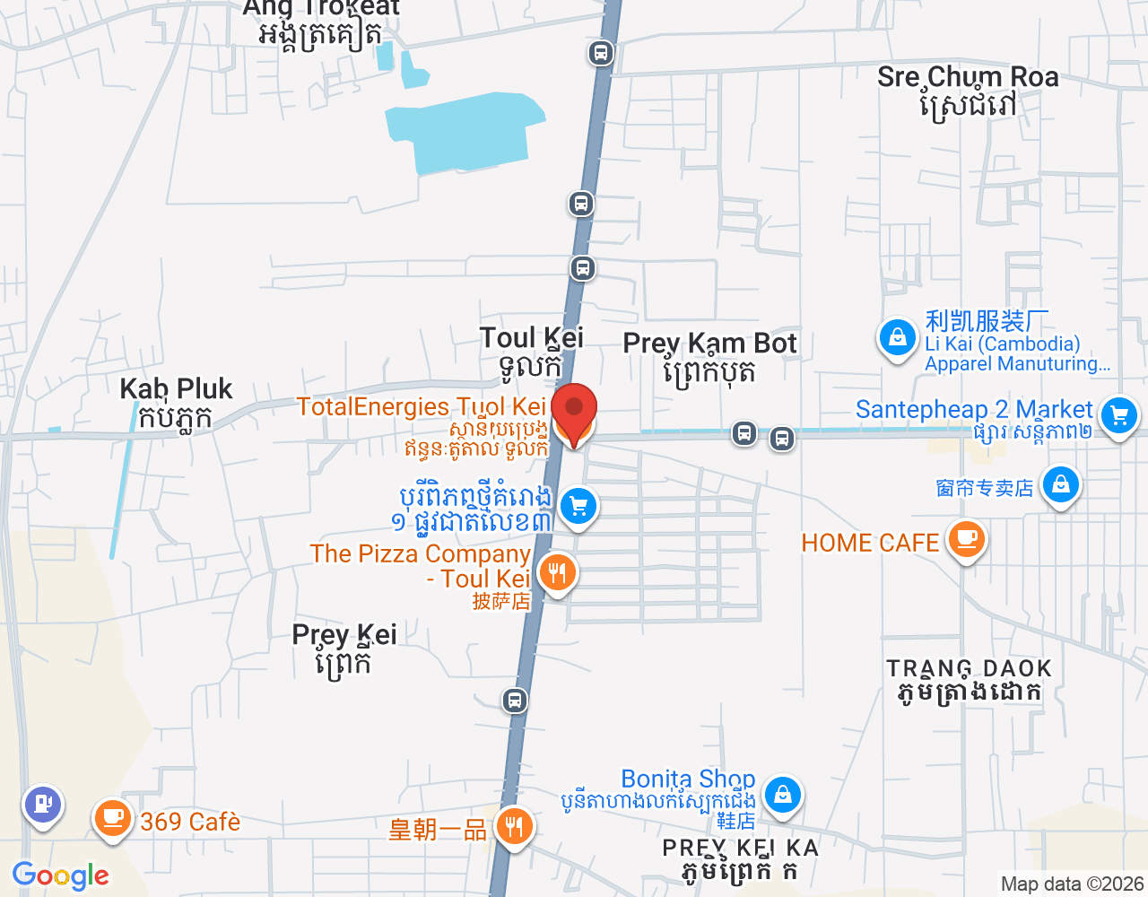 ផ្នែក​លក់​ ខាងក្រៅ location map