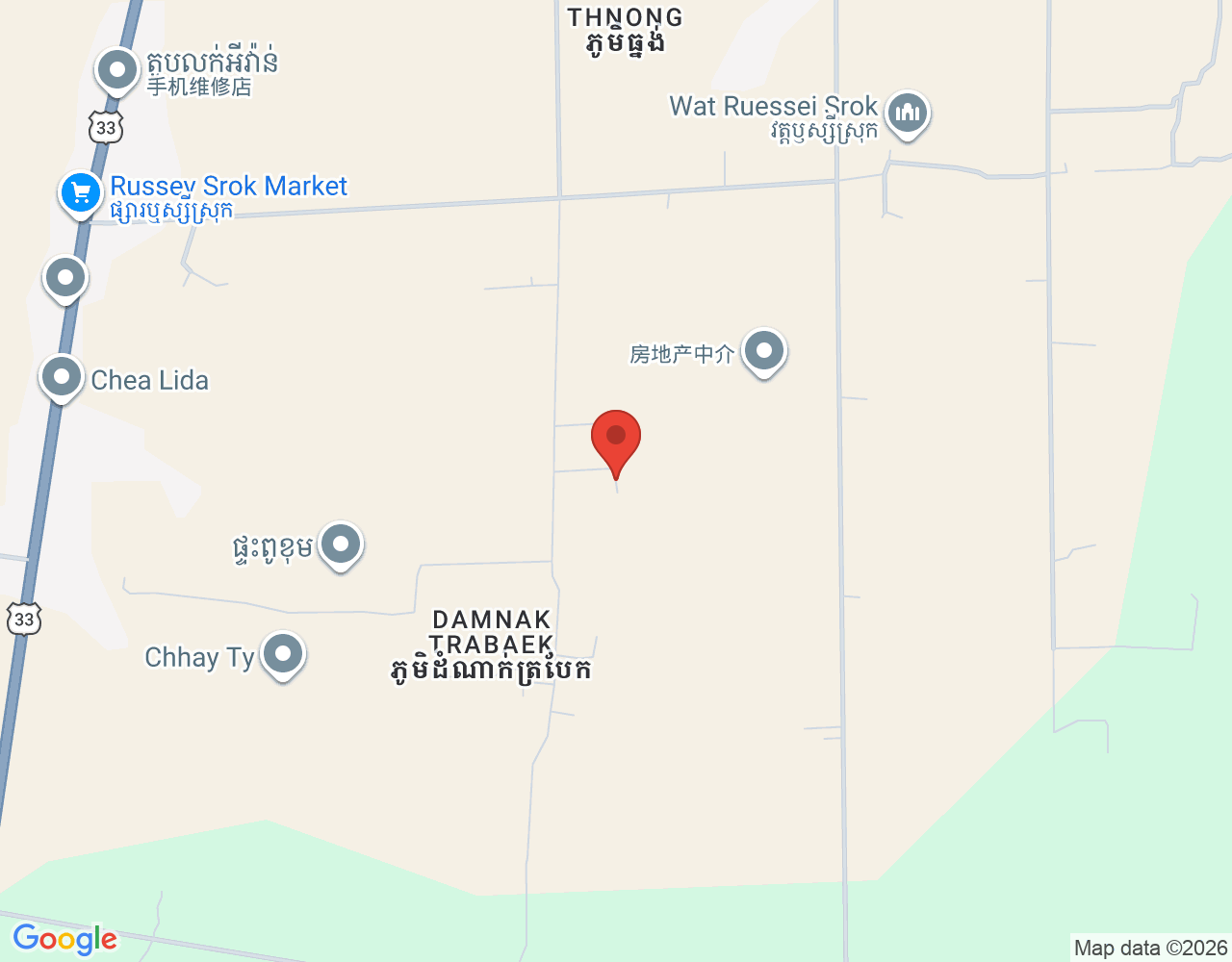 ផ្នែកគិតលុយ location map