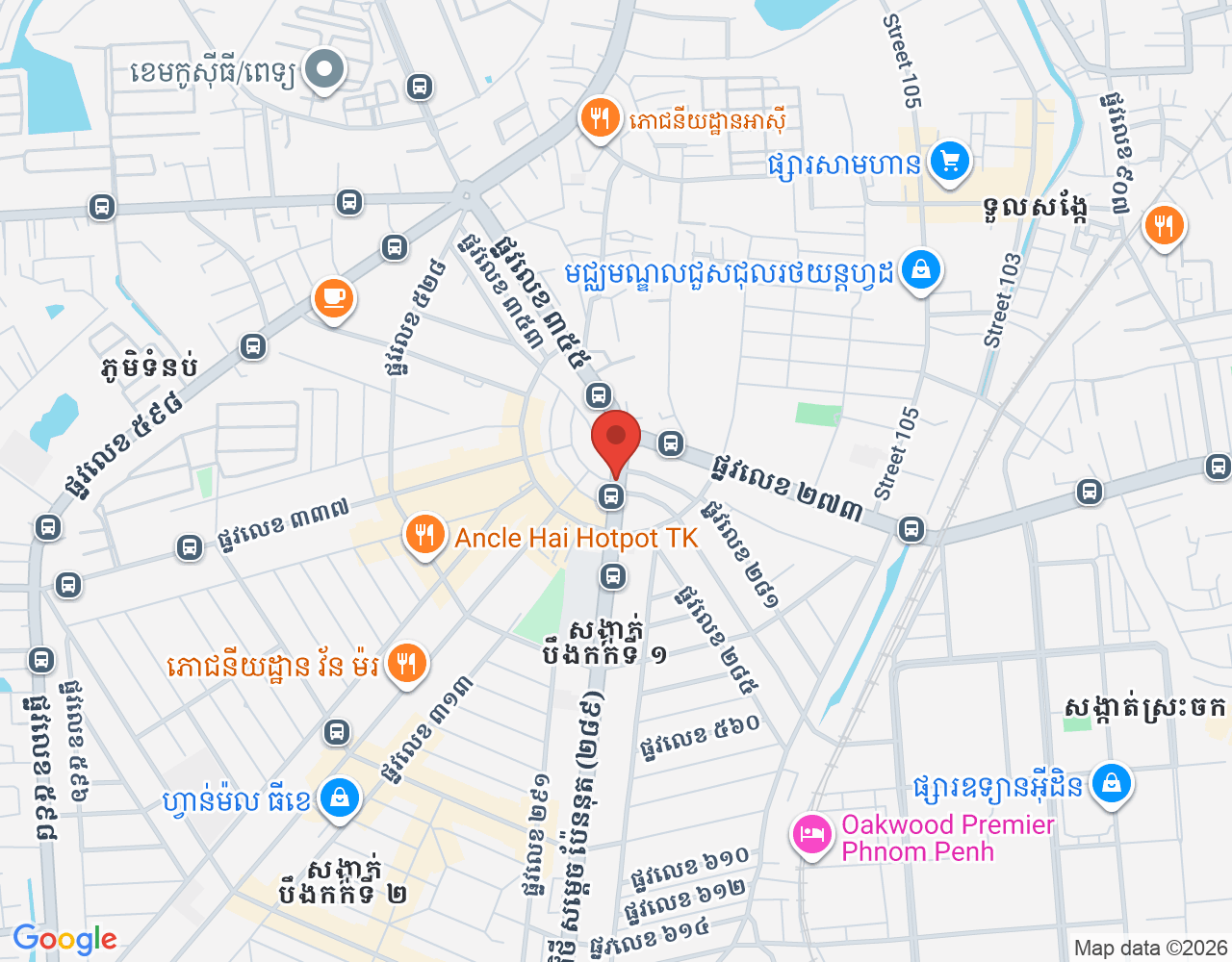 Cook Helper location map
