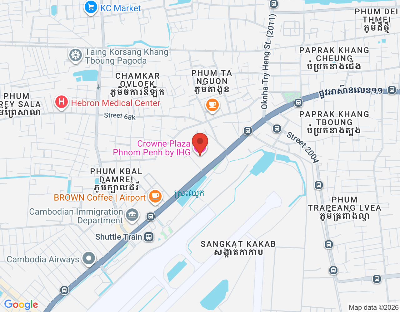 Senior Chef de Partie location map