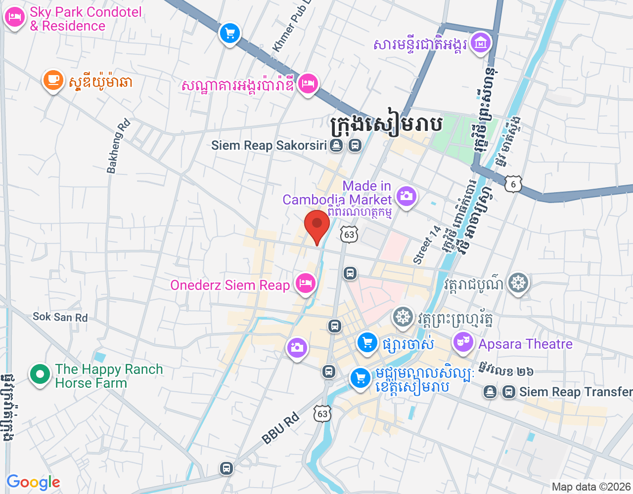 RESTAURANT SERVICE location map