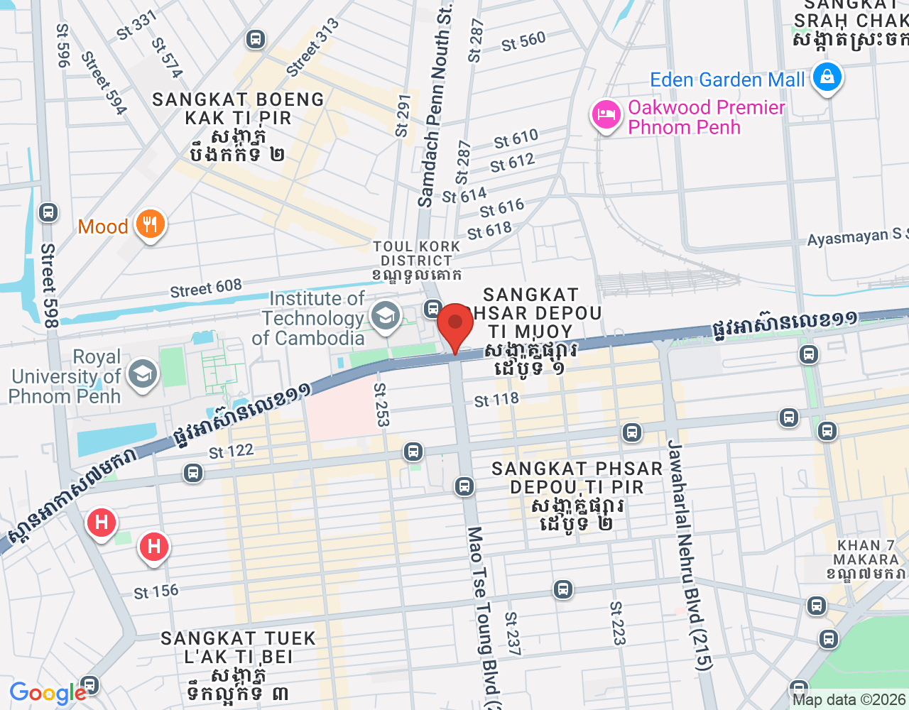 ផ្នែក កូនកាំបិត location map