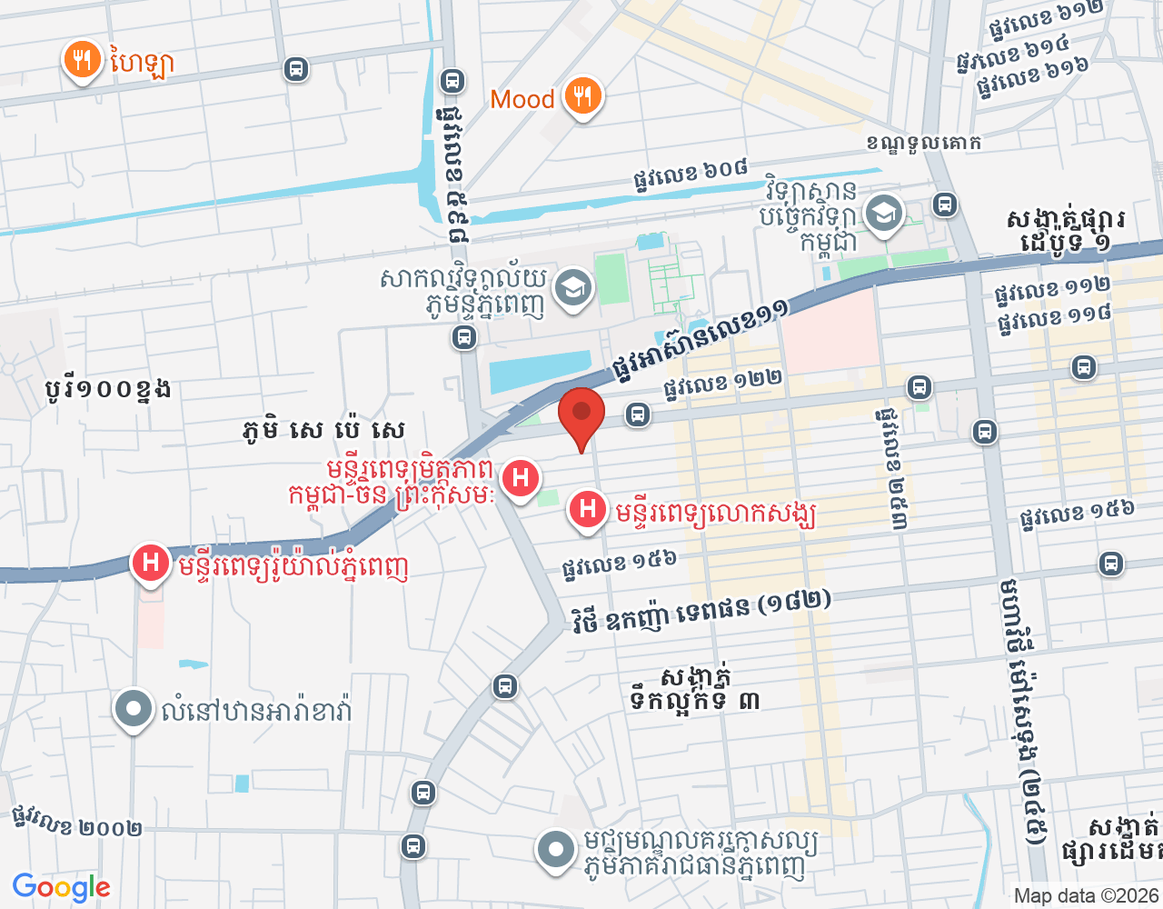 បុគ្គលិកឆុងកាហ្វេ location map