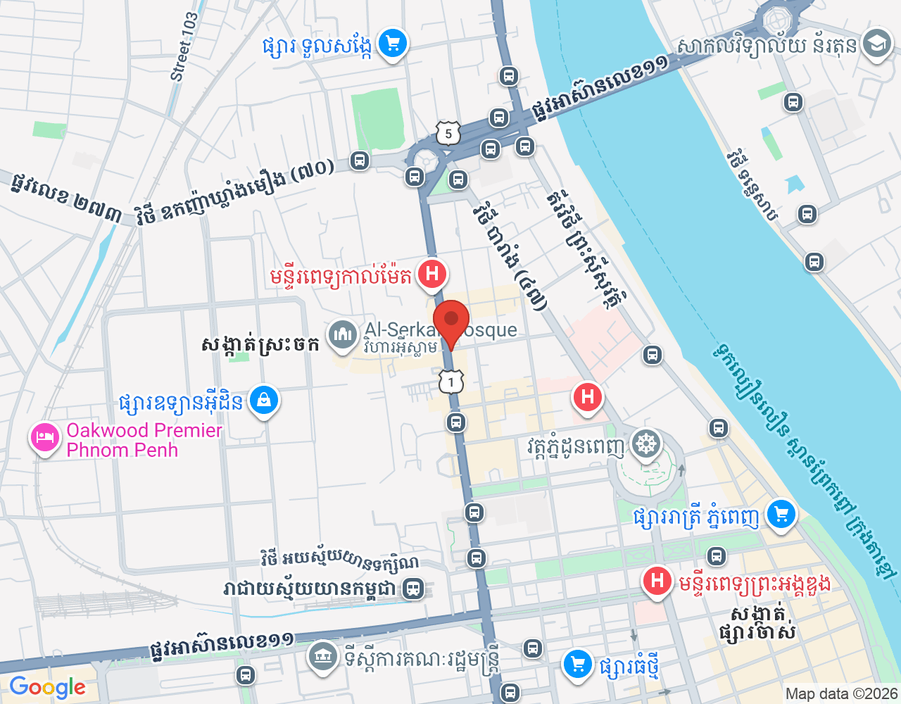 BARISTA location map