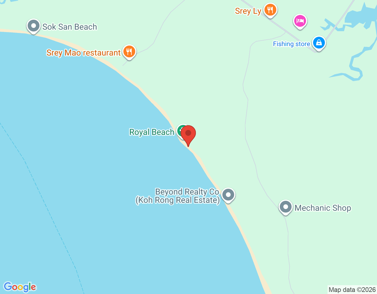 Cook helper location map