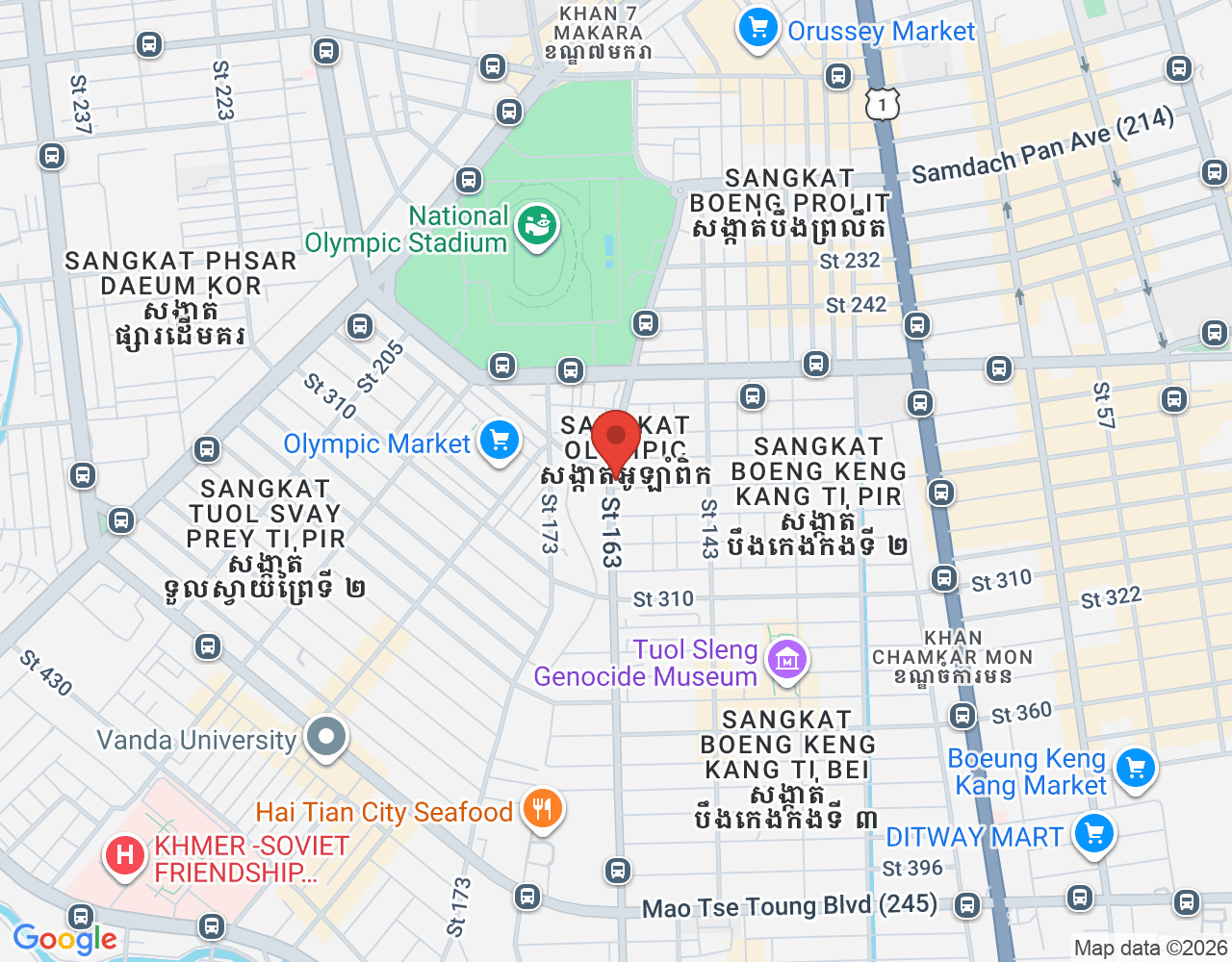 អ្នករត់តុ location map