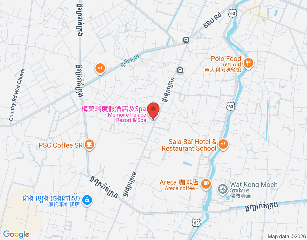 Guest Experience (Front Office) location map