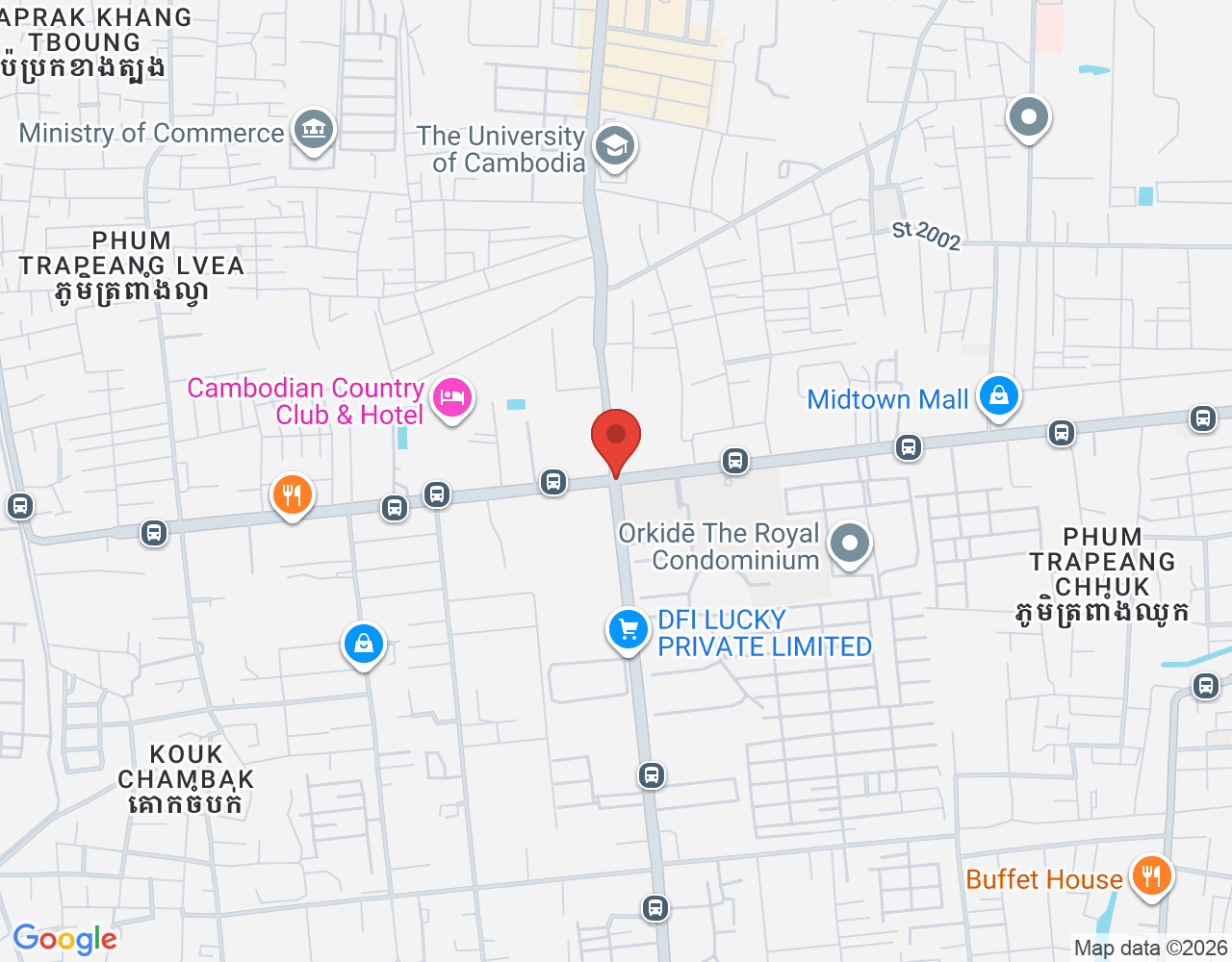 WAREHOUSE MANAGER location map