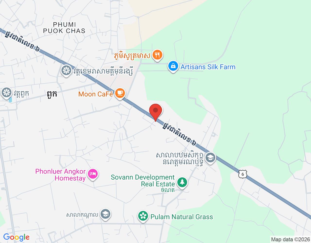 ចុងភៅ location map