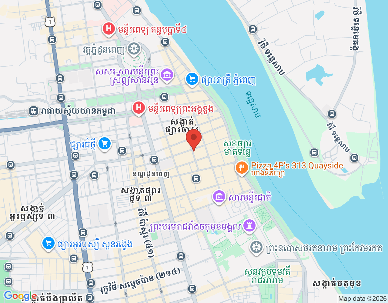 BARTENDER location map