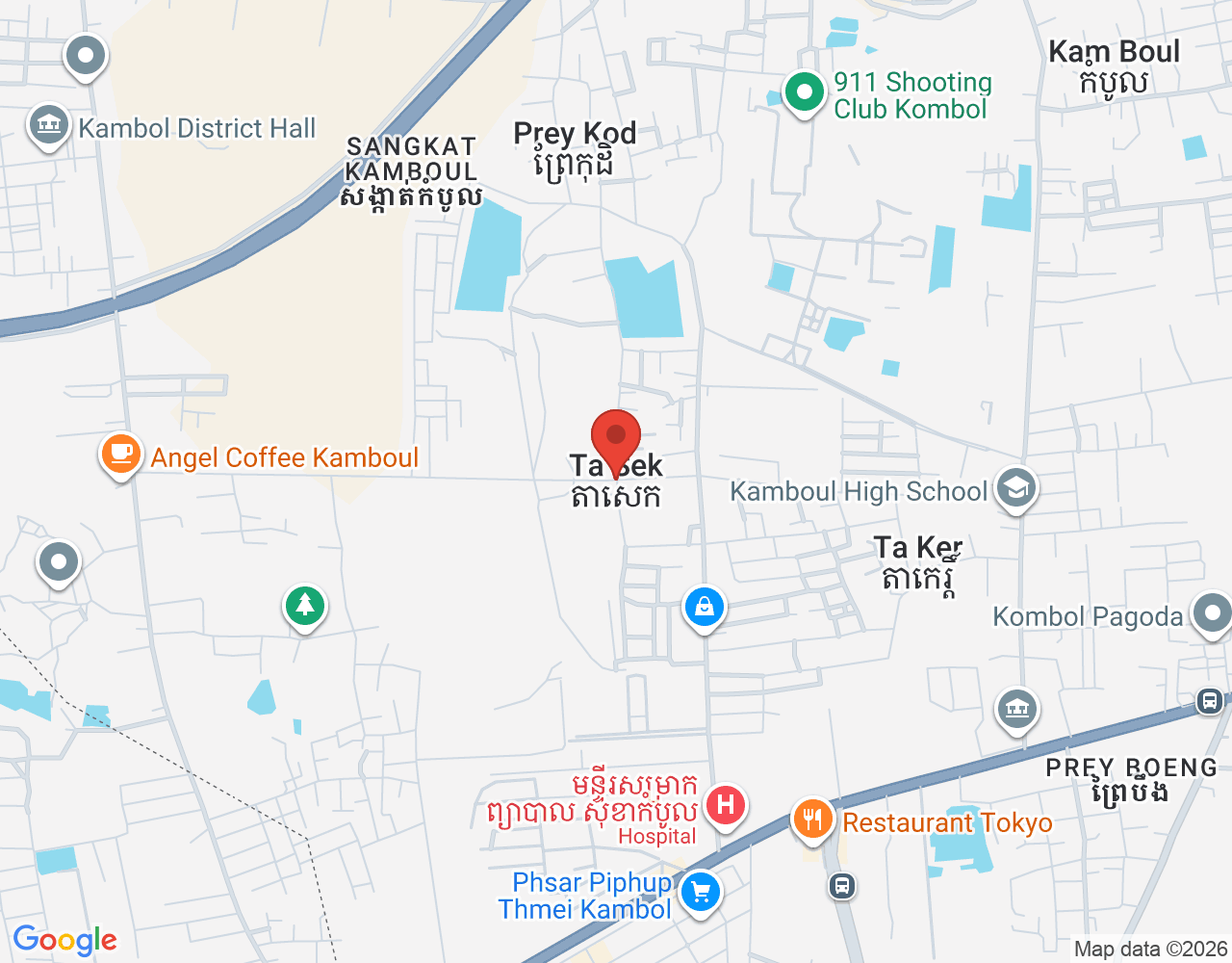 Merchandiser location map