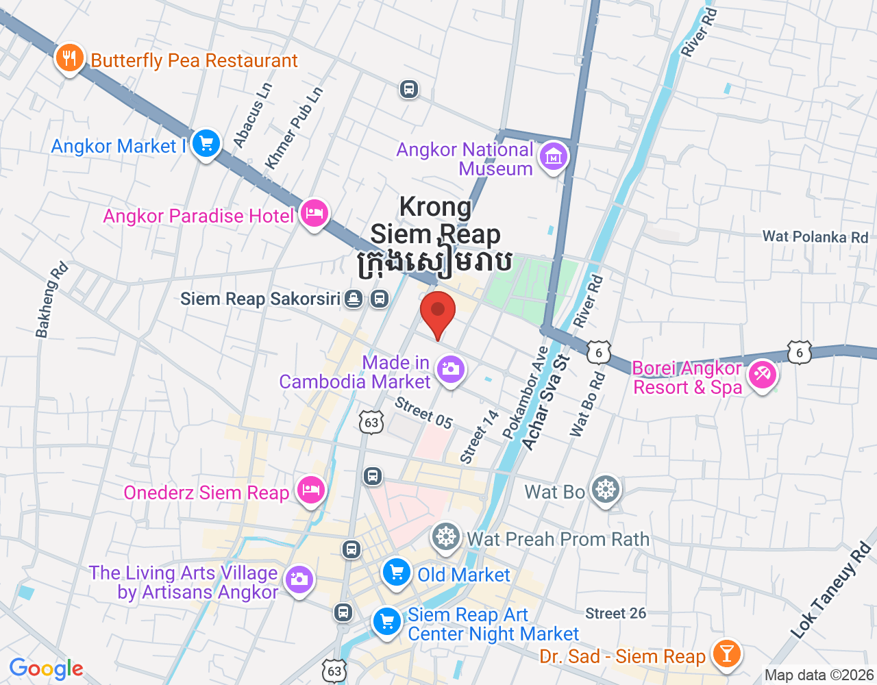 ផ្នែកក្រឡុកស្រា location map