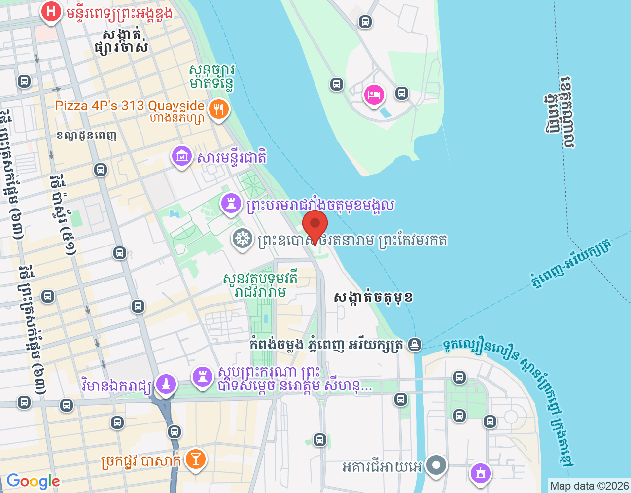 Commis III location map