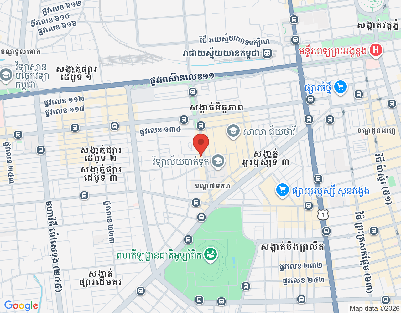 STOCK ADMIN OFFICER location map
