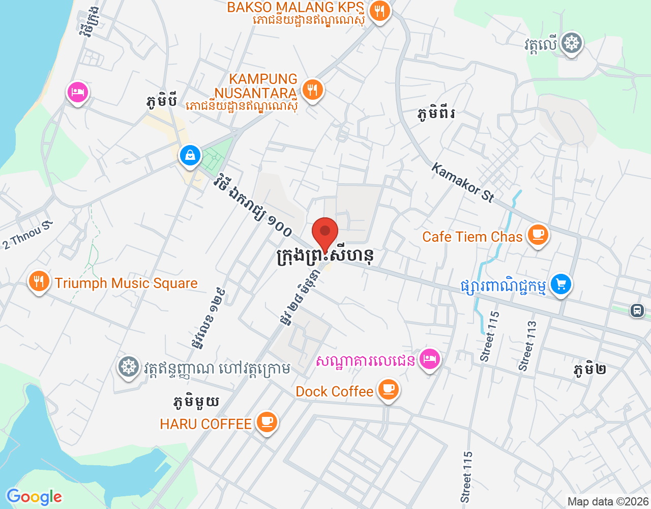 Chef de Partie location map