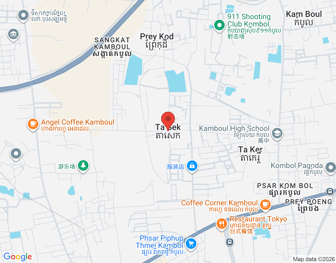 បើកបរកង់បី location map