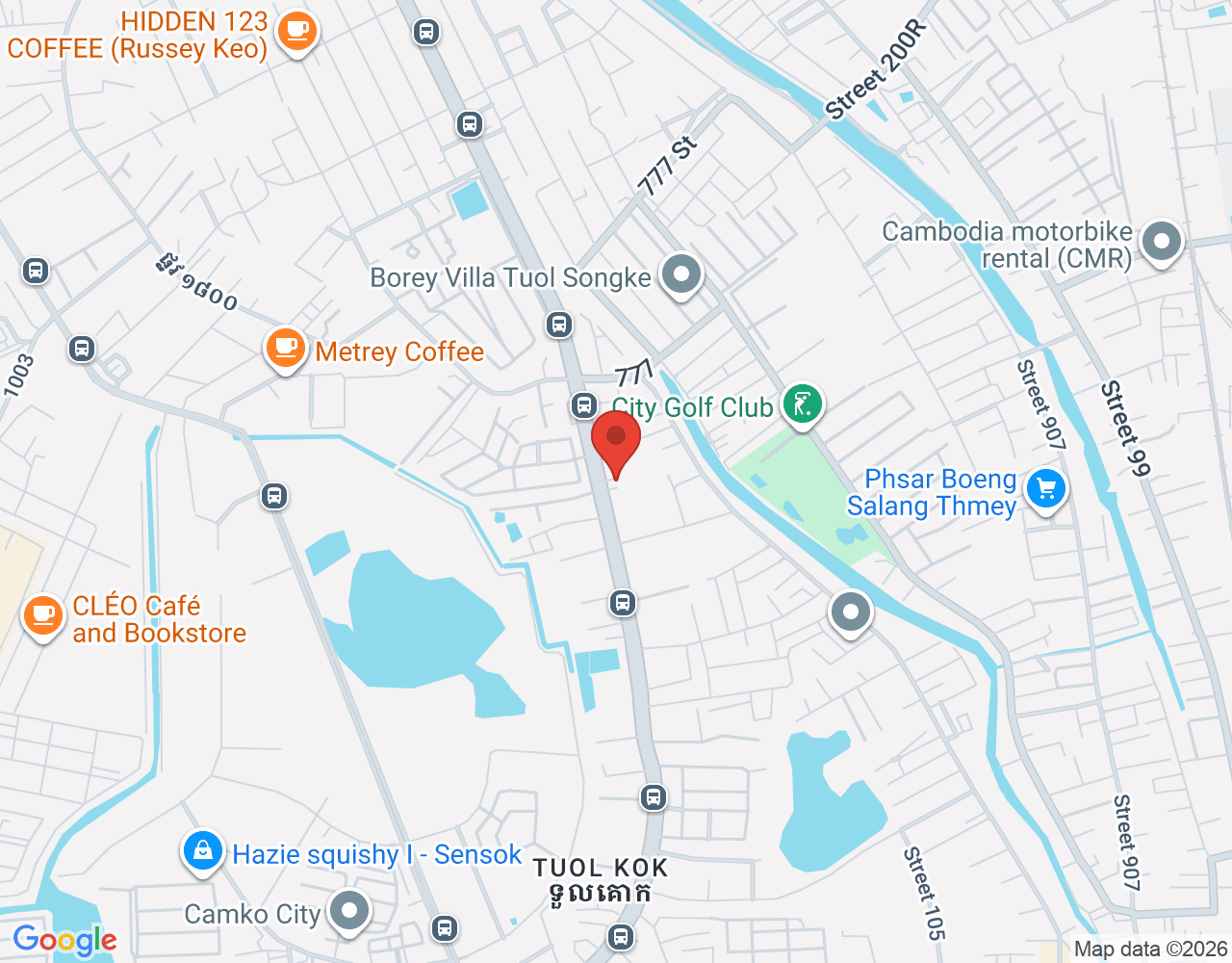 Salesforce Management location map