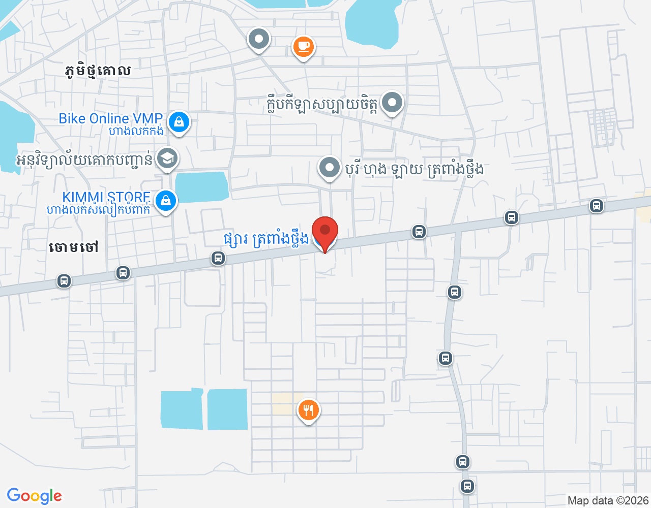 ប្រធានជួរ location map
