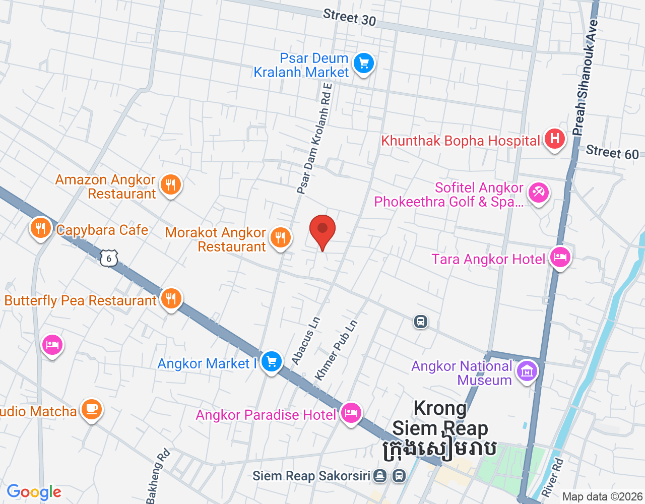 អ្នកគិតលុយ location map