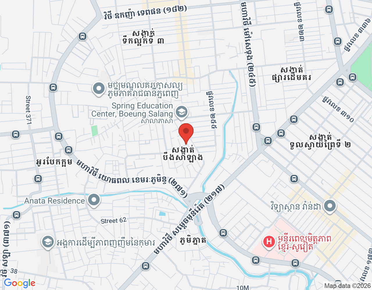 ផ្នែកលក់អនឡាញ location map