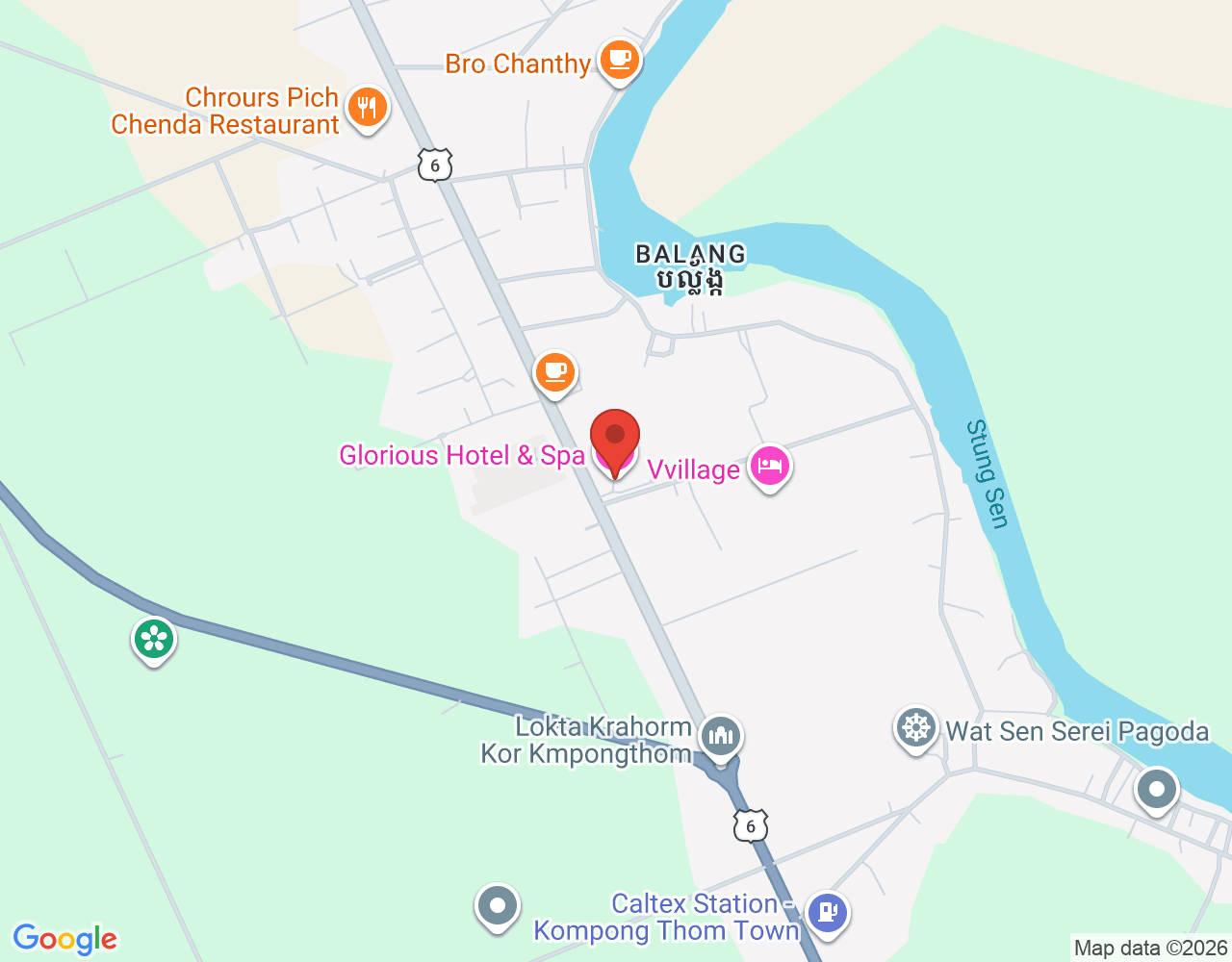 Restaurant Supervisor location map