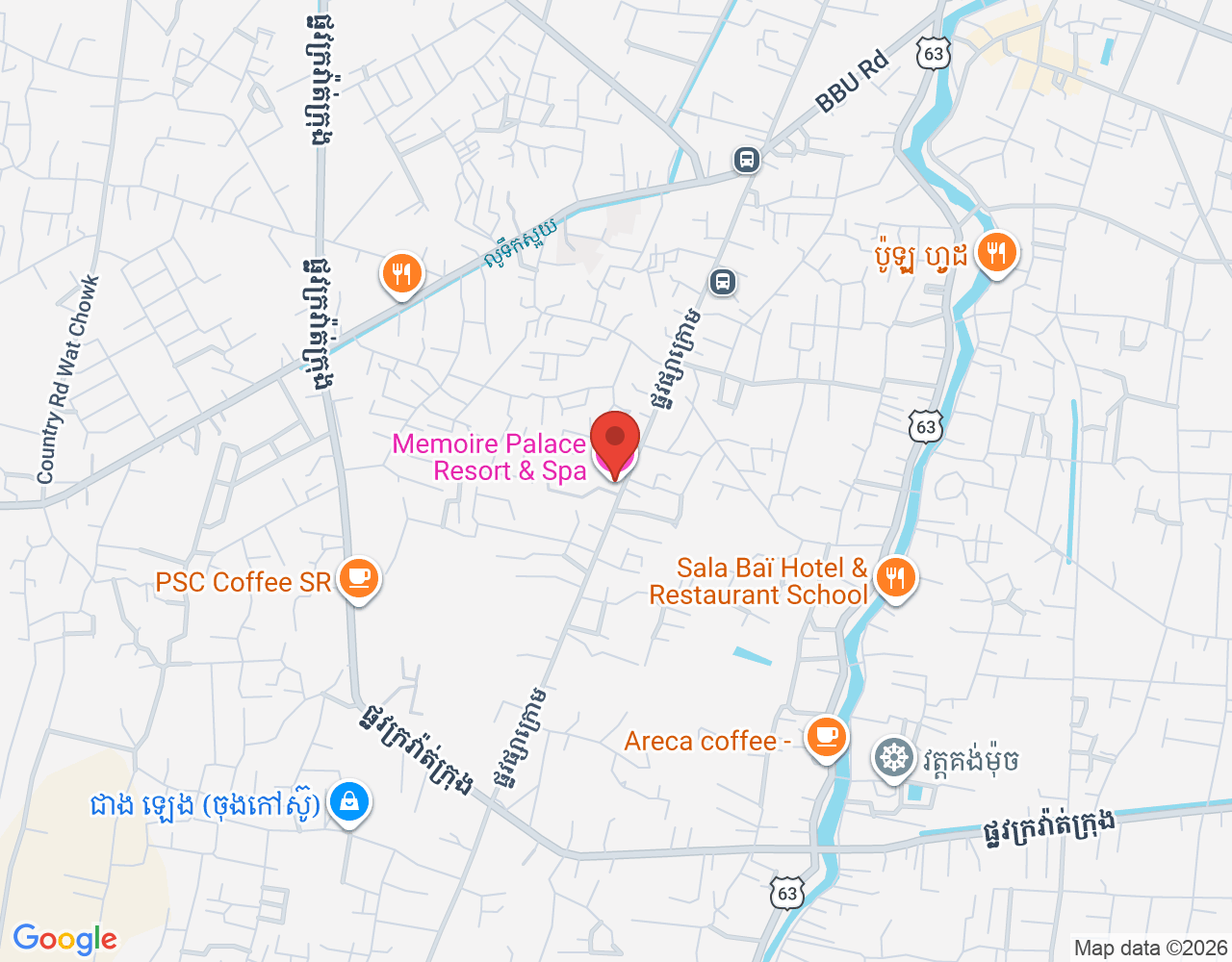 Commis I location map