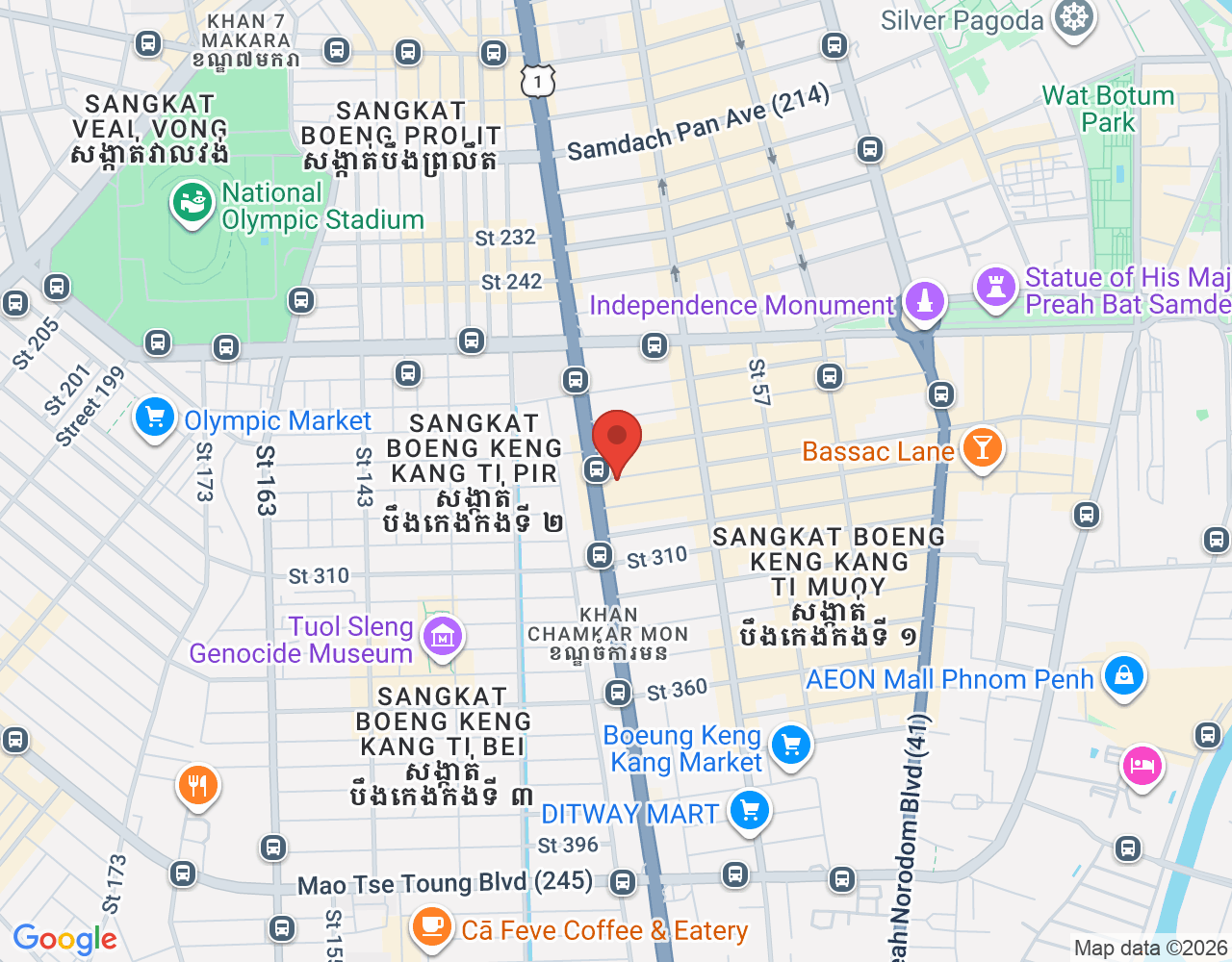 KITCHEN HELPER location map