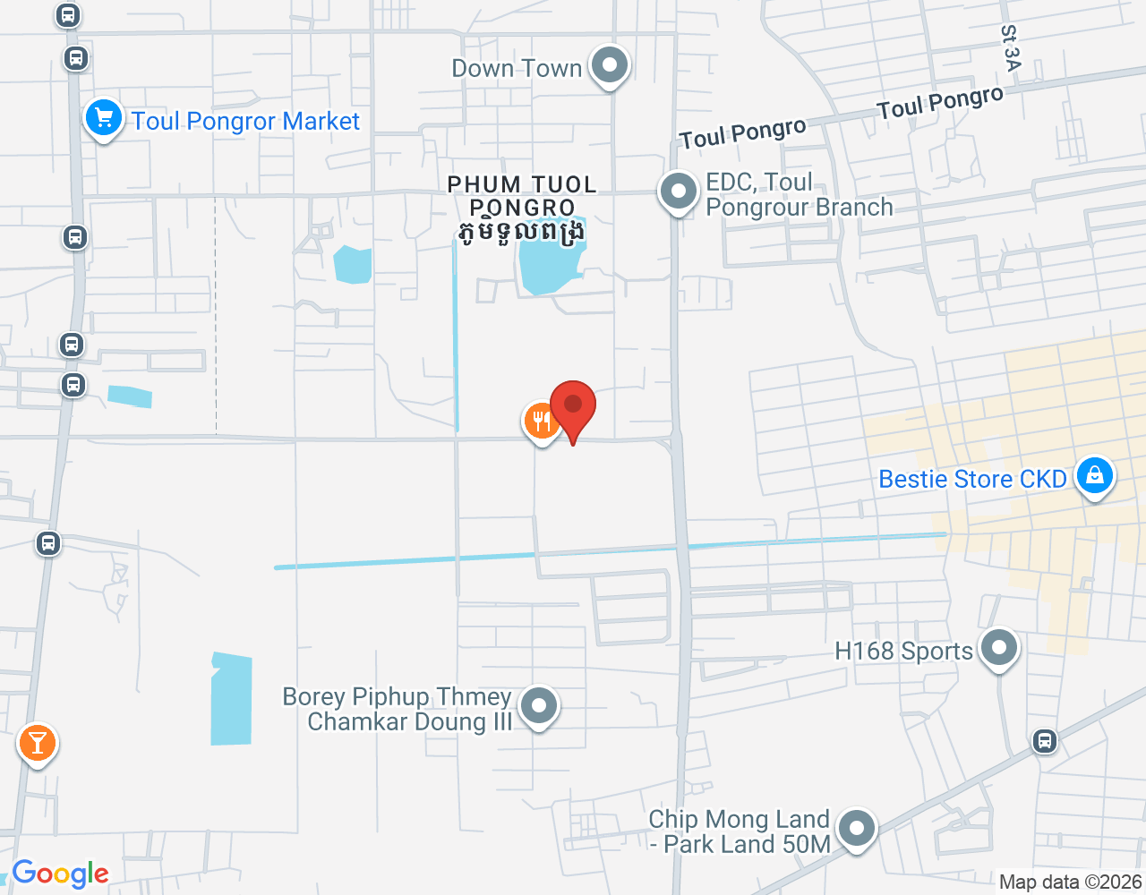 អ្នកគិតលុយ location map