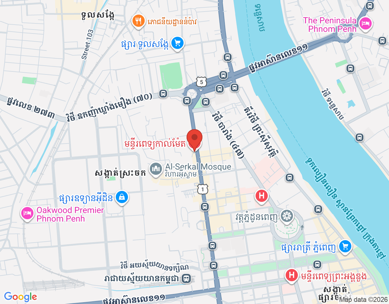 Store Staff location map