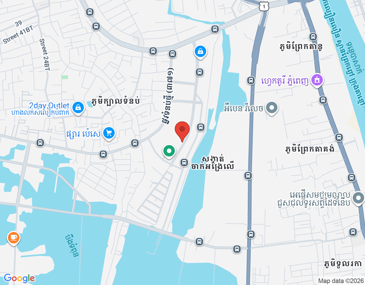 អ្នកគិតលុយ និងឆុងកាហ្វេ location map