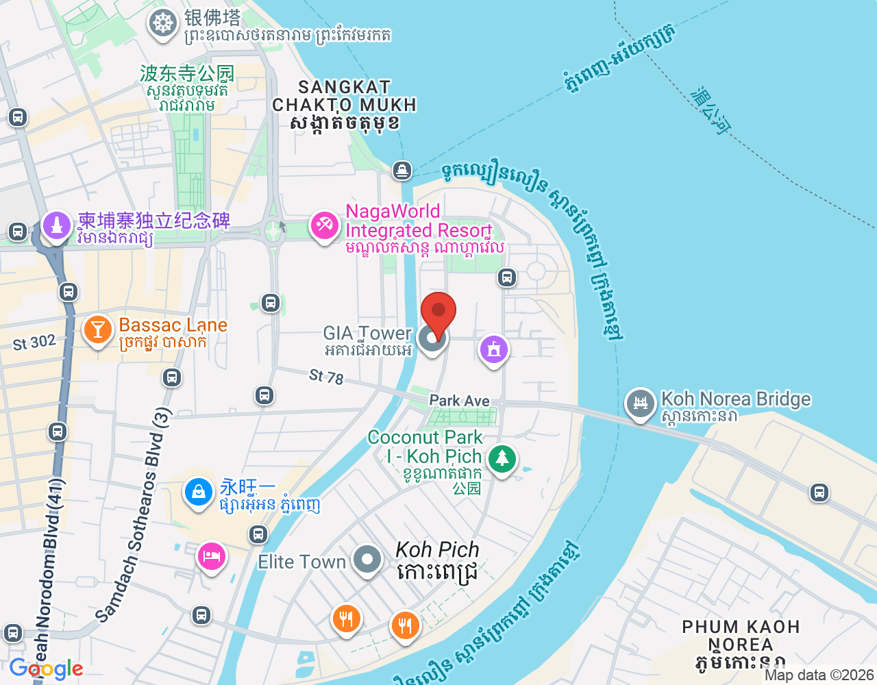 Human Resources Officer location map