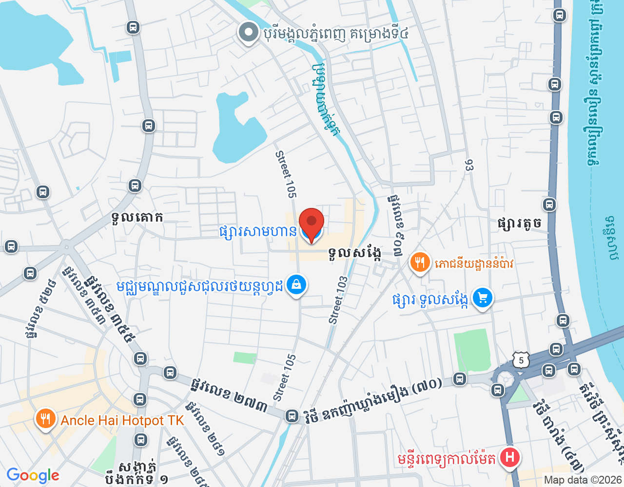 អ្នកលក់ location map