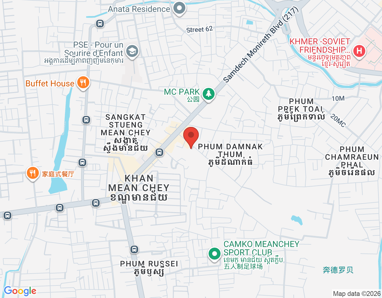 Sale location map