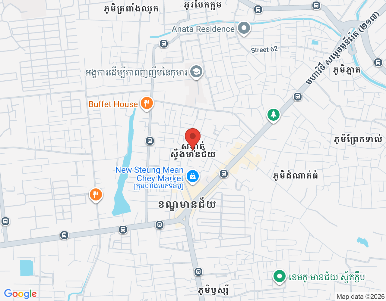 អ្នកគិតលុយ location map