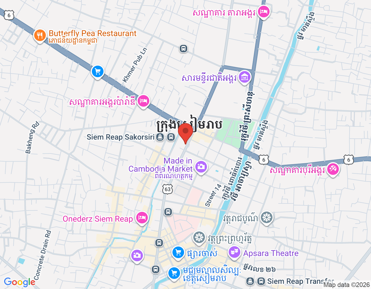 ជំនួយការផ្ទះបាយ location map